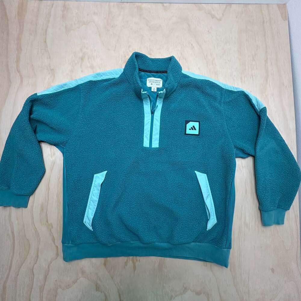 Adidas Adicross Padded Fleece 1/4 Zip Jacket Arctic Fusion